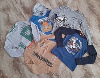 Trička+mikiny vel. 134-140