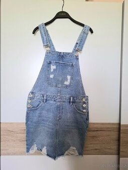 Nové denimové šaty M