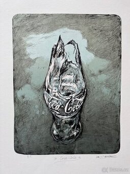 Coca-Cola černobílá