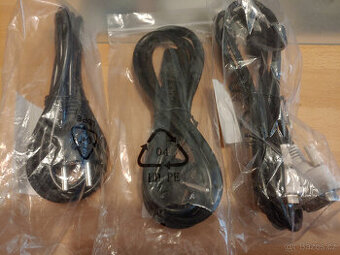 Sada špičkových kabelů - Napájecí a DVI-D kabely - NOVÉ