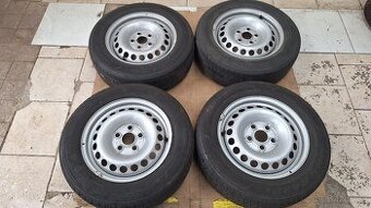 Sada disků VW 16" 5x120 letní pneu 205/65 R16C 3-7mm