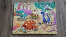 Dřevěné vkládačky-2 kusy