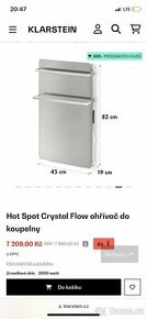 Hot Spot Crystal Flow ohřívač do koupelny