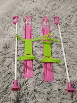 Dětské plastové lyže