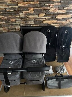 🩶🤍 Bugaboo Donkey 3 TWIN grey melange 🩶🤍