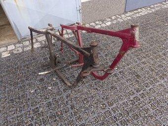 Rám se štítkem jawa 350