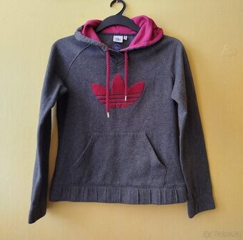 Mikina s kapucí, zn.Adidas, velikost S