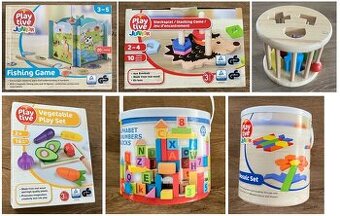 Dřevěné hračky - cena za vše