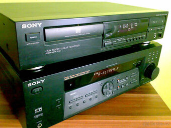 Sony AV Reciever,Sony CD Player.