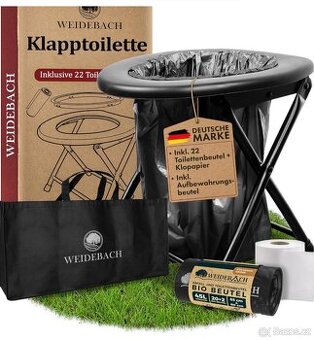 Kempinková skládací toaleta