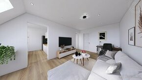 Novostavba bytu 3+1, 78 m2, s vlastní zahrádkou, Mělnické Vt