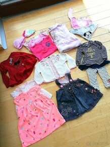 Set oblečení na holčičku vel. 68-74
