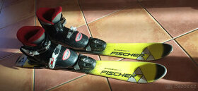 Dětské lyže Fischer + boty Nordica