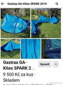 Kite Gastraa GA-Kites SPARK 9m