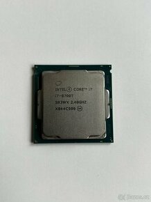 počítačový procesor Intel Core i7 8700T - 1