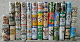 Pivní (nejen) plechovky - 80. a 90. léta