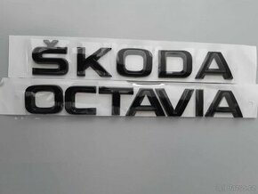 Nápis Škoda Octavia černý - 1