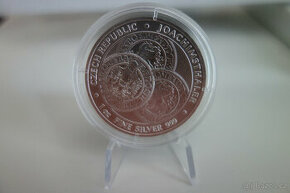 Investiční stříbro: 1 oz mince Tolar 2023