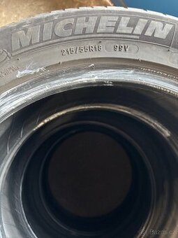215/55 R18 Michelin, letní sada pneumatik, 1ks-600,-Kč