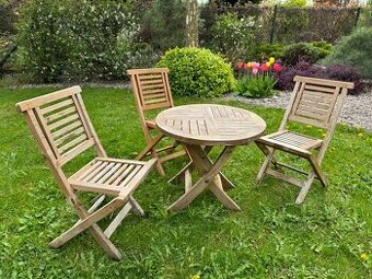 Dětský zahradní nábytek teak