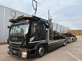 Autotransportér IVECO Stralis 460 + přívěs Rolfo Pegasus