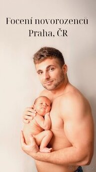 Focení novorozenců Praha a celé ČR, ateliér / doma Newborn