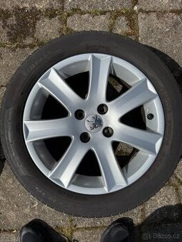 Originální ALU kola Peugeot 207 – 16" – sada 4 ks