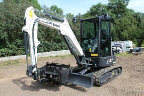 Výkopové práce bagrem Bobcat E27 - Kladno