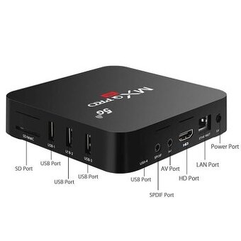 Smart TV BOX 5G MXQ PRO 4K + ANDROID