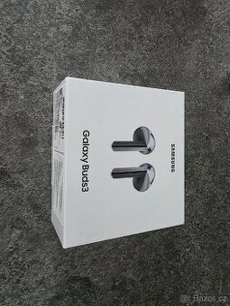 Samsung Galaxy Buds3 stříbrné nové - 1