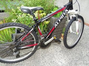 Juniorské kolo Alpina 26" po servisu postava cca 140 až 160