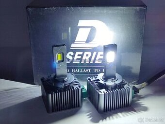 Led D1S D2S D3S D5S 6000k 70w led Výkon 70w pár Lumen 24 00