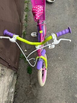Holčičí růžové kolo minnie mouse