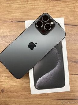 📱 iPhone 15 Pro Max 256 GB – BLACK TITANUM