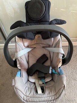 Autosedačka vajíčko Cybex aton 5 s adaptery na Tug 2 a mimi