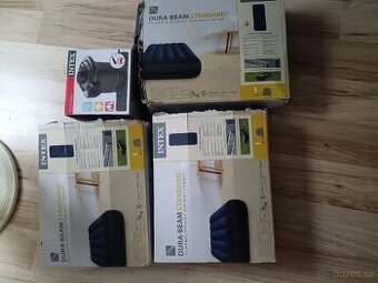 Matrace nafukovací INTEX 76x191x25cm+pumpa 12v