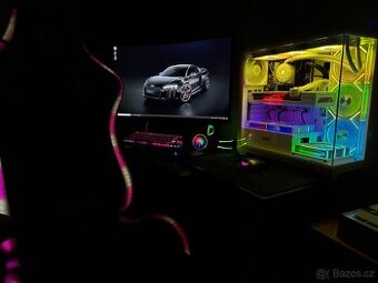 Herní Pc i5 14Gen RX 7800XT DDR5 top Rgb White