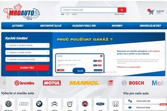 Skladník / expedient v e-shopu s autodíly - HPP Bohumín
