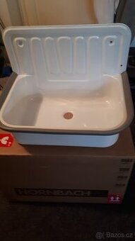 prodám smaltovaný dřez 50x33x32cm bílý nepoužitý,