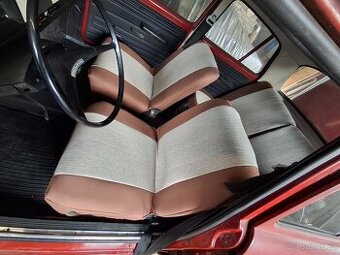 Potahy sedadel Škoda 1000 a 100 L