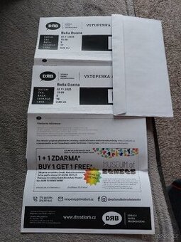 Vstupenky do divadla