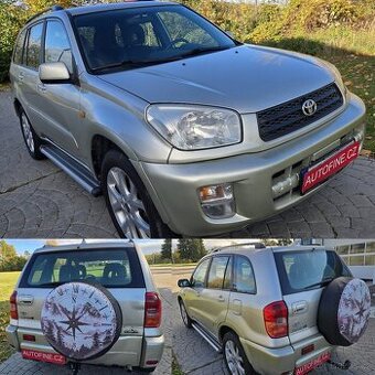 TOYOTA RAV4 1,8VVTi 16v 4x2 BENZÍN, TAŽNÉ STK 2027 ALU