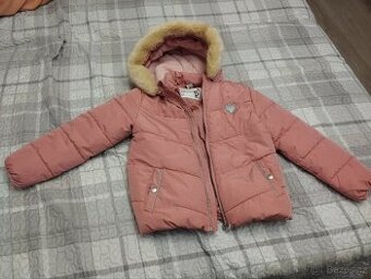 Dívčí zimní bunda 128