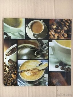 Skleněný obraz Káva