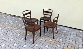 Celodřevěné židle TON 4ks