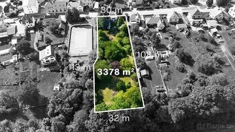 Prodej souboru stavebních pozemků o celkové výměře 3 378 m²