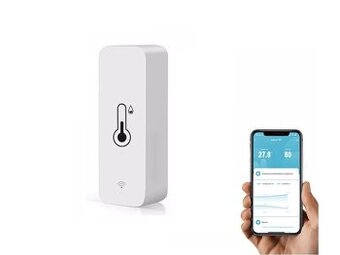 Wifi teploměr a vlhkoměr - ovládání android aplikací
