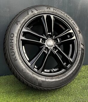 Alu kola Hyundai, Kia 215/55/17 zimní 100% stav