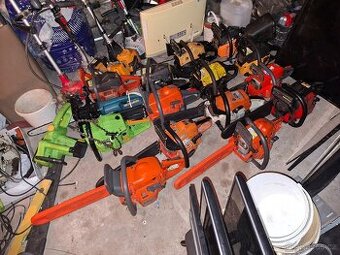 Motorove pily křovinořezy sekacka s pojezdem