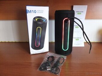 Nový bezdrátový reproduktor M10, výkon 30W.